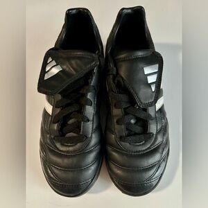 New Adidas Sneakers in Black, Silver Kid size 4.5 US (can fit women 6-6.5)